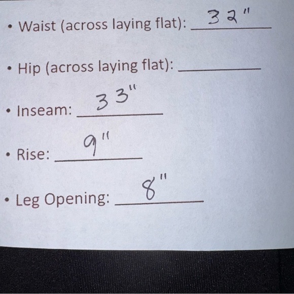 Levi’s Men’s 505  Red Tag Levi Denim Jeans 32X 33 Blue Straight Leg Mid Rise - Picture 8 of 8